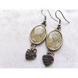 boucle en argent "le cœur de Gavroche" selon l'histoire